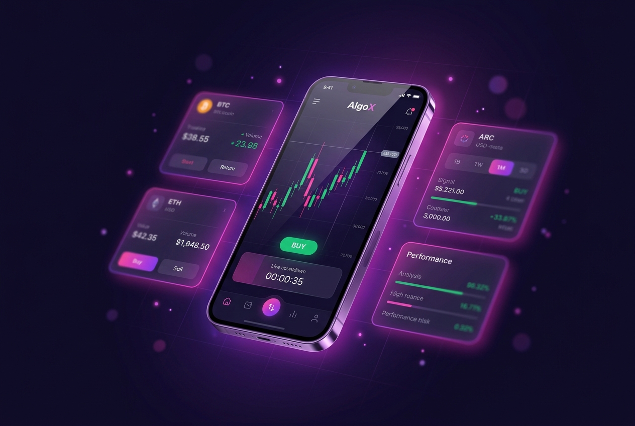 AlgoX trading app
